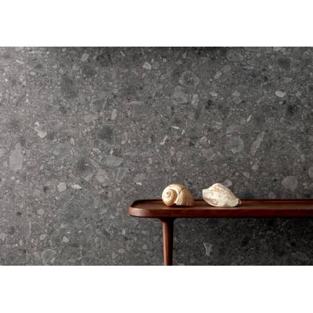 Lea Side Stone Cluster Dark mat